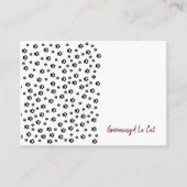 Visitenkarten für Geschäftskarten, immer häufiger Visitenkarte (Vorderseite)