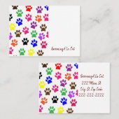 Visitenkarten für Geschäftskarten, immer häufiger Visitenkarte (Vorne/Hinten)