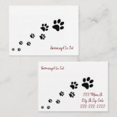 Visitenkarten für Geschäftskarten, immer häufiger Visitenkarte (Vorne/Hinten)