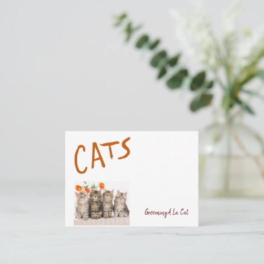 Visitenkarten für Geschäftskarten, immer häufiger Visitenkarte (Stehend Vorderseite)