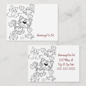 Visitenkarten für Geschäftskarten, immer häufiger Visitenkarte (Vorne/Hinten)