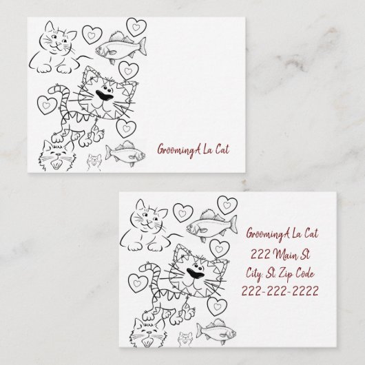 Visitenkarten für Geschäftskarten, immer häufiger Visitenkarte (Vorne/Hinten)