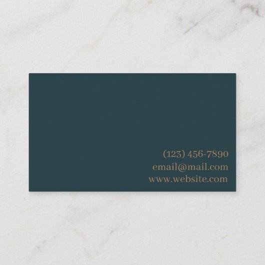 Visitenkarten für Grafik-Designer Visitenkarte (Rückseite)