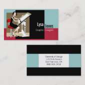 Visitenkarten für Grafik-Designer Visitenkarte (Vorne/Hinten)