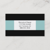 Visitenkarten für Grafik-Designer Visitenkarte (Rückseite)