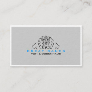 Visitenkarten für Great Danes Visitenkarte