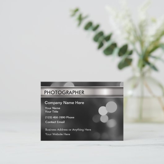 Visitenkarten für große Druckflächen Visitenkarte (Stehend Vorderseite)