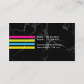 Visitenkarten für Handwerkskunst Visitenkarte (Rückseite)