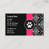 Visitenkarten für Haustiere Visitenkarte (Vorderseite)