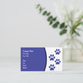 Visitenkarten für Haustiere Visitenkarte (Stehend Vorderseite)