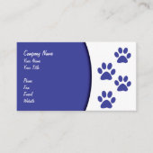 Visitenkarten für Haustiere Visitenkarte (Vorderseite)