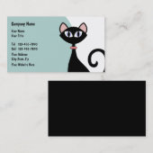 Visitenkarten für Haustiere Visitenkarte (Vorne/Hinten)