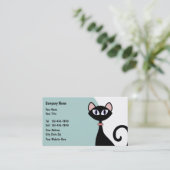 Visitenkarten für Haustiere Visitenkarte (Stehend Vorderseite)