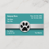 Visitenkarten für Haustiere Visitenkarte (Vorderseite)