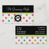 Visitenkarten für Haustiere Visitenkarte (Vorne/Hinten)