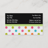 Visitenkarten für Haustiere Visitenkarte (Rückseite)