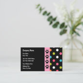 Visitenkarten für Haustiere Visitenkarte (Stehend Vorderseite)