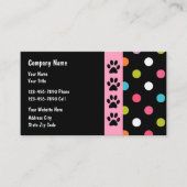 Visitenkarten für Haustiere Visitenkarte (Vorderseite)