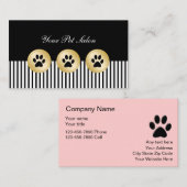 Visitenkarten für Haustiere Visitenkarte (Vorne/Hinten)