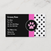 Visitenkarten für Haustiere Visitenkarte (Vorderseite)