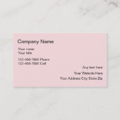 Visitenkarten für Heimtiere Visitenkarte (Rückseite)