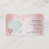 Visitenkarten für Herz-Kreislauf-Programme Visitenkarte (Rückseite)