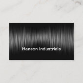 Visitenkarten für Industriethemen Visitenkarte (Vorderseite)