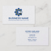 Visitenkarten für Ingenieurwesen und Bauwesen Visitenkarte (Vorne/Hinten)