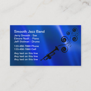 Visitenkarten für Jazzband Visitenkarte