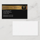 Visitenkarten für klassische Berufstherapeuten Visitenkarte (Vorne/Hinten)