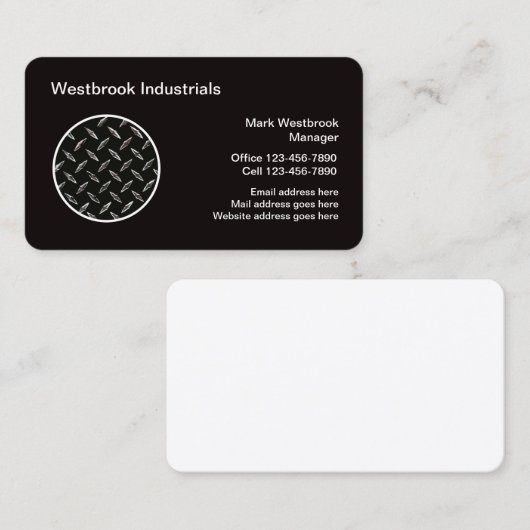 Visitenkarten für Kommerzielle Unternehmen Visitenkarte (Vorne/Hinten)