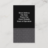 Visitenkarten für Kosmetologen oder Makeup-Künstle Visitenkarte (Rückseite)