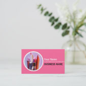 Visitenkarten für Kosmetologen oder Makeup-Künstle Visitenkarte (Stehend Vorderseite)