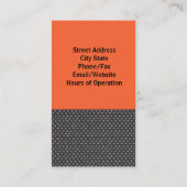 Visitenkarten für Kosmetologen oder Makeup-Künstle Visitenkarte (Rückseite)