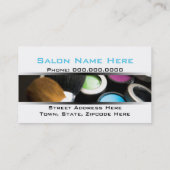 Visitenkarten für Kosmetologen Visitenkarte (Rückseite)
