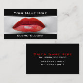 Visitenkarten für Kosmetologen Visitenkarte (Vorne/Hinten)