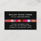 Visitenkarten für Kosmetologen Visitenkarte (Rückseite)