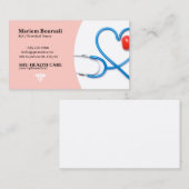 Visitenkarten für Krankenpfleger Visitenkarte (Vorne/Hinten)