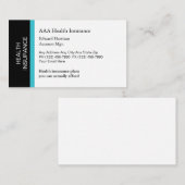 Visitenkarten für Krankenversicherungen Visitenkarte (Vorne/Hinten)