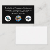 Visitenkarten für Kreditkartenverarbeitungsgeräte Visitenkarte (Vorne/Hinten)