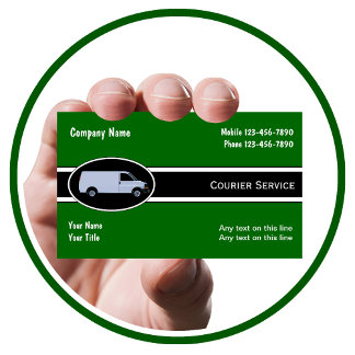 Visitenkarten für Kurierdienste Visitenkarte