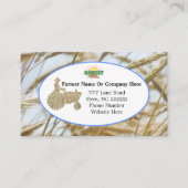 Visitenkarten für Landwirte und Traktoren Visitenkarte (Vorderseite)