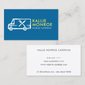 Visitenkarten für LKW-Logo Visitenkarte (Vorne/Hinten)