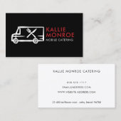 Visitenkarten für LKW-Logo Visitenkarte (Vorne/Hinten)