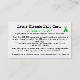 Visitenkarten für Lyme-Krankheit Visitenkarte