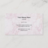 Visitenkarten für Maniküre Visitenkarte (Rückseite)