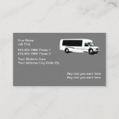 Visitenkarten für medizinische Notfälle Visitenkarte (Rückseite)