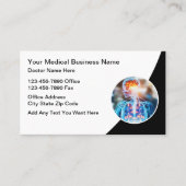 Visitenkarten für Medizinprodukte Visitenkarte (Vorderseite)