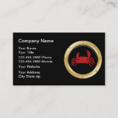 Visitenkarten für Meeresfrüchte Visitenkarte (Vorderseite)