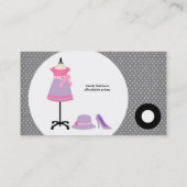 Visitenkarten für Mode-Boutique Visitenkarte (Rückseite)